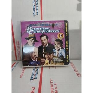 10-Hour Collections Legends of Radio Detectives and Crime Fighters Audio CD #138